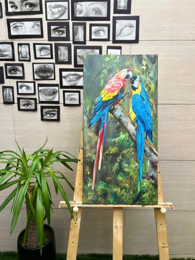 تابلو‌ Parrot