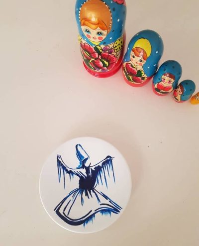 دیوار کوب سفالی